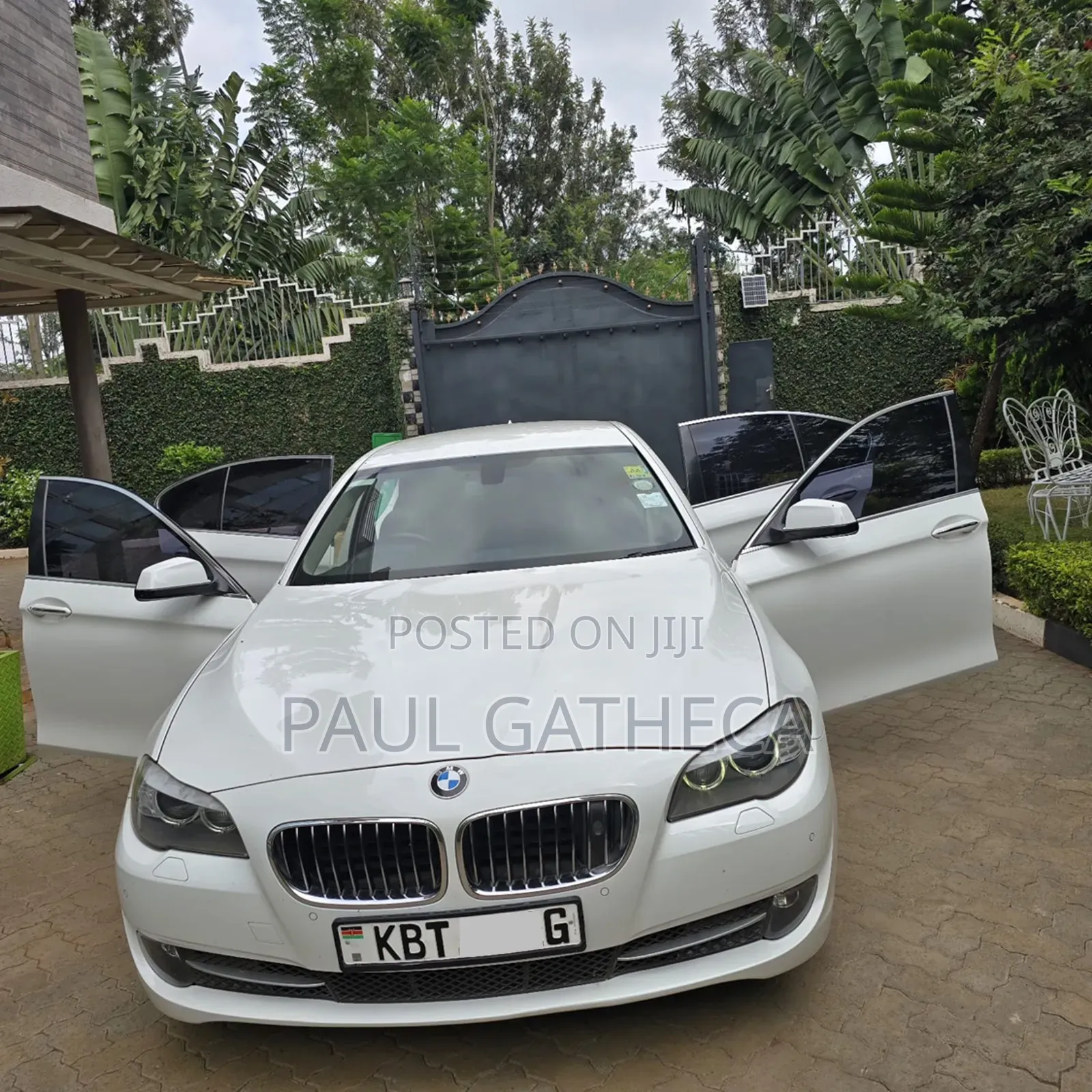 BMW 524d 2012 White