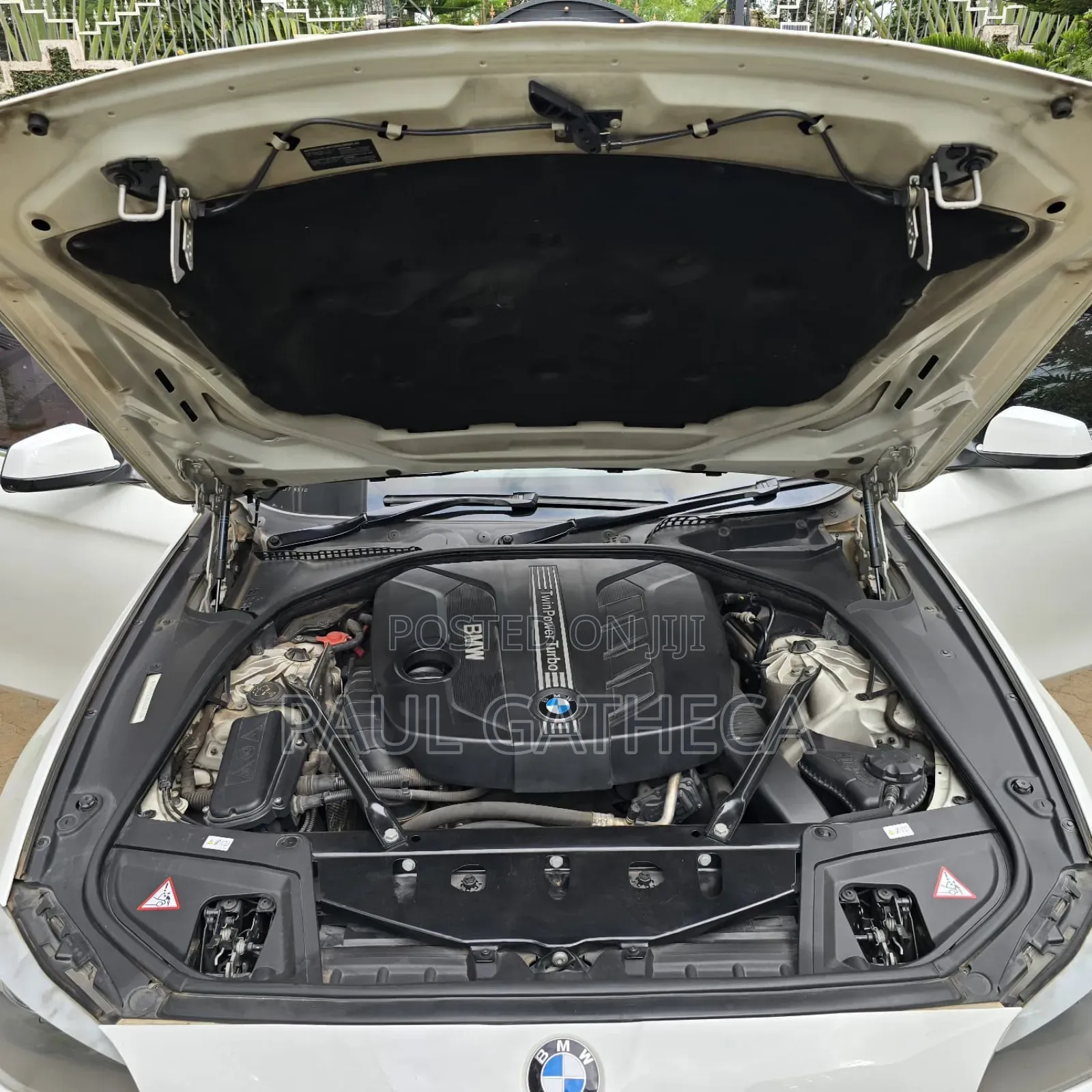 BMW 524d 2012 White