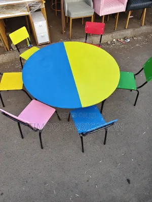 Study Children Table and Chairs 