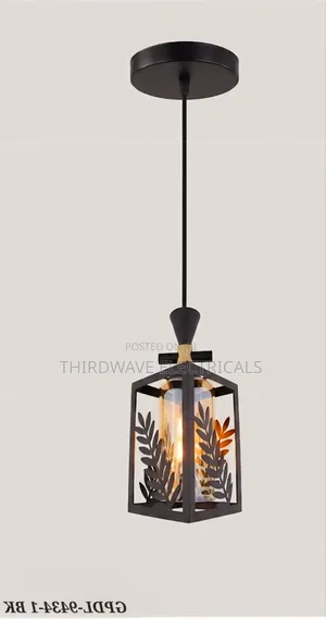Unique Design Leafy Metal Glass Pendant Light H5d