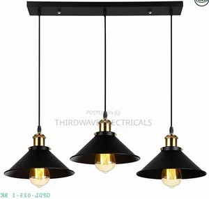 Generic 3 in 1 Vintage Industrial Hanging Pendant Light Fixture Wj6