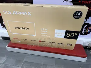 Solarmax 50-Inch Full Hd Led Smart TV With Built-in Wi-Fi,Android Os