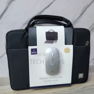 Wiwu Genius Combo Set Bag With Mouse and Mouse Pad for 14" Laptop