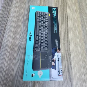 Logitech Plus Wireless Keyboard With Touchpad – Black