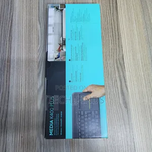 Logitech Plus Wireless Keyboard With Touchpad – Black