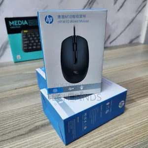 Hp M10 Wired Usb Mouse (6cb80pa) - 3 Buttons, Optical Tracking