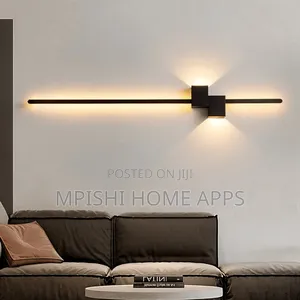 Minimalist Led Wall Light Black