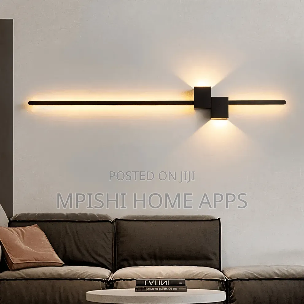 Minimalist Led Wall Light Black