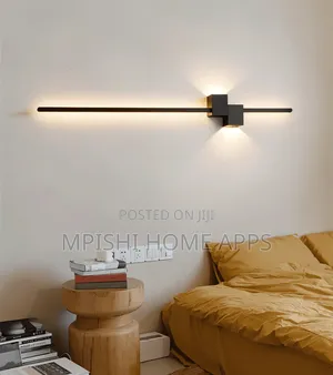 Minimalist Led Wall Light Black