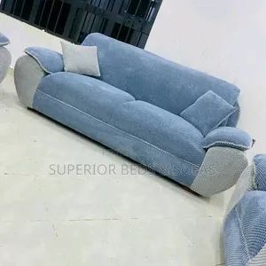 Modern Fabric 3-Seater Sofa