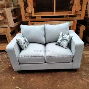 Modern 2-Seater Fabric Sofa