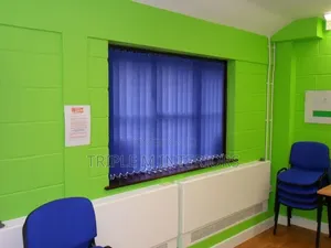 Modern Office Window Vertical Blinds