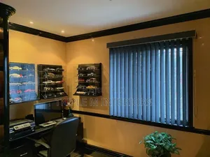Contemporary Office Vertical Blinds | Clean Professional Look