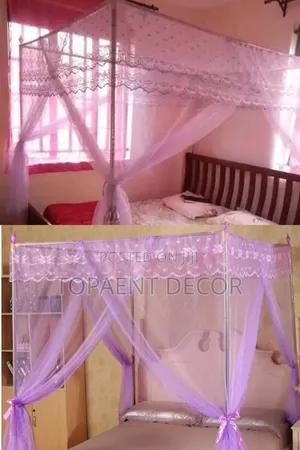 Purple and Pink Baby Girl 4 Stand Mosquito Net Colours