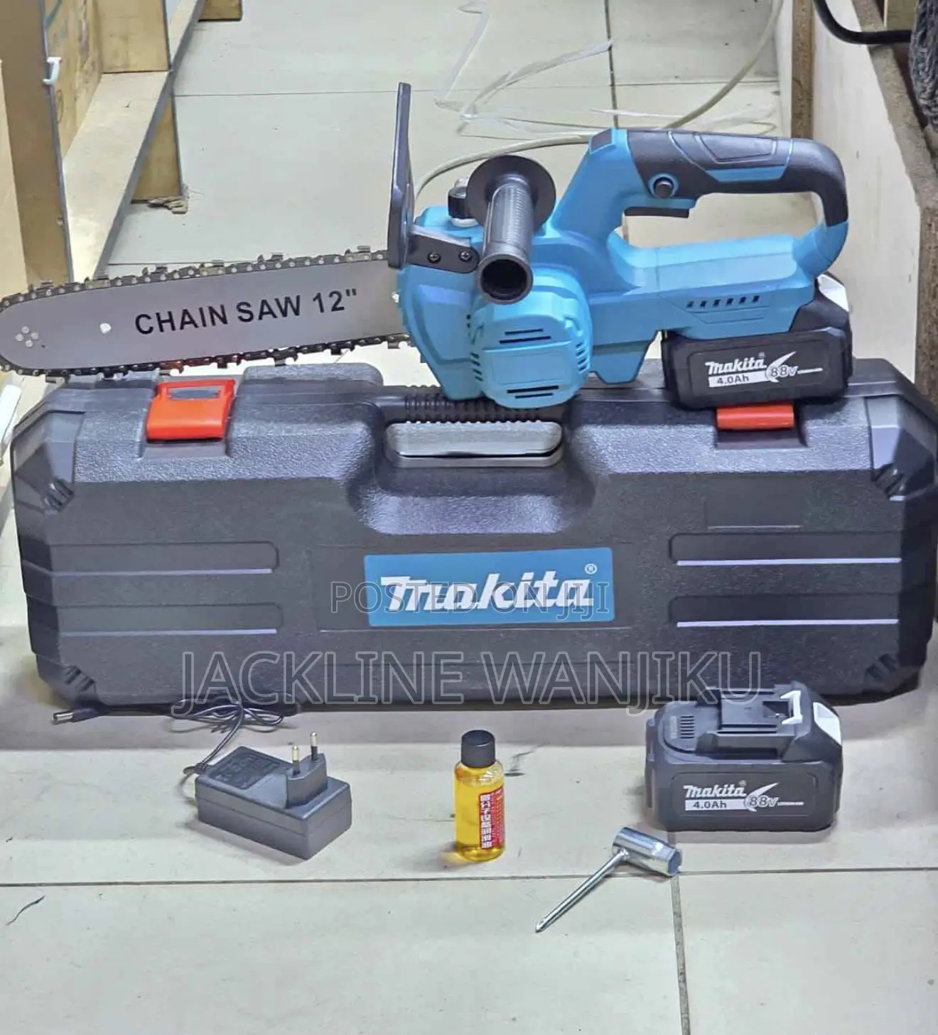 12"Cordless Chain Saw/ Rechargeable Powersaw