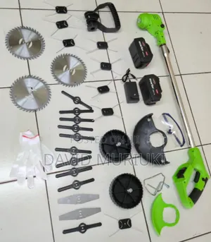 Cordless Brush Cutter 98v Battery 10cells Original Cell 25 Blades
