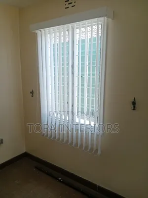 White Vertical Window Blinds Supply and Installation of Office Curtain