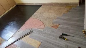 Floor Laminate Grey Waterproof Mkeka Mbao Flooring Luxury Vinyl Tiles