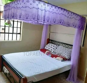 Ready to Pick Easy to Fix Purple 2 Stand Track Mosquito Nets