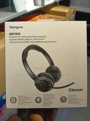 Targus Wireless Bluetooth Stereo Headset (Model Aeh104tt).