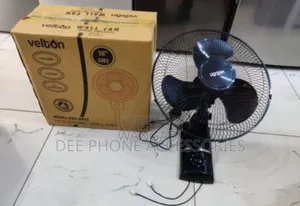 Colour Black Velton 16inch Wall Fan