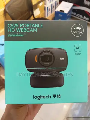 Logitech C525 Portable Hd 720p Video Calling With Autofocus - Black