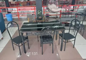 Glass New 4 Sitter Dinning Table