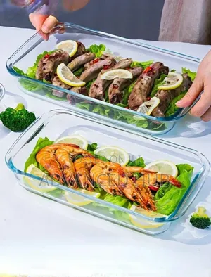 2pcs Signature Glass Baking Pans