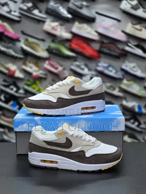 Nike Air Max 1 Premium 'Cave Stone' Sneaker.