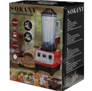 With Quality Grinder Sokany Commercial Blender