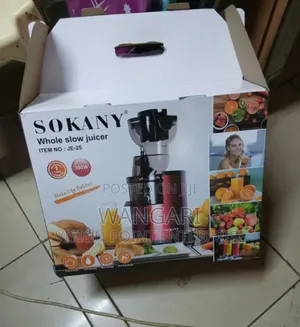 Restocked Stocked Sokany Slow Juicer