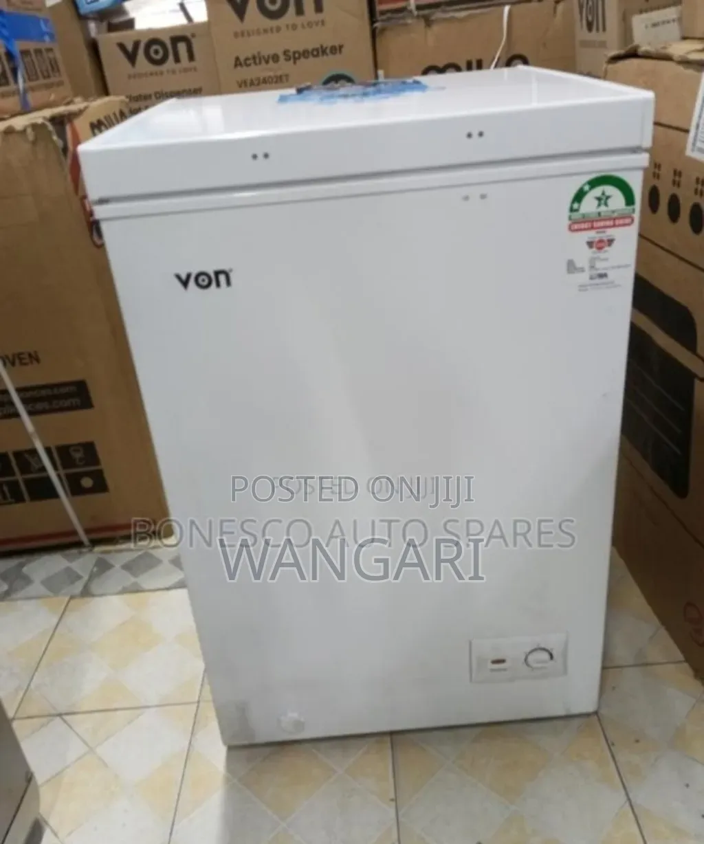 Single Doored Von 98l Freezer