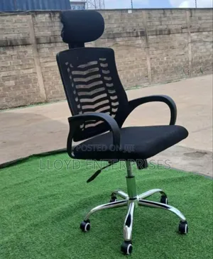 Mesh Office Chair With Headrest