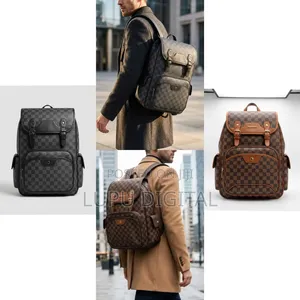Luxury Checkerboard Backpack