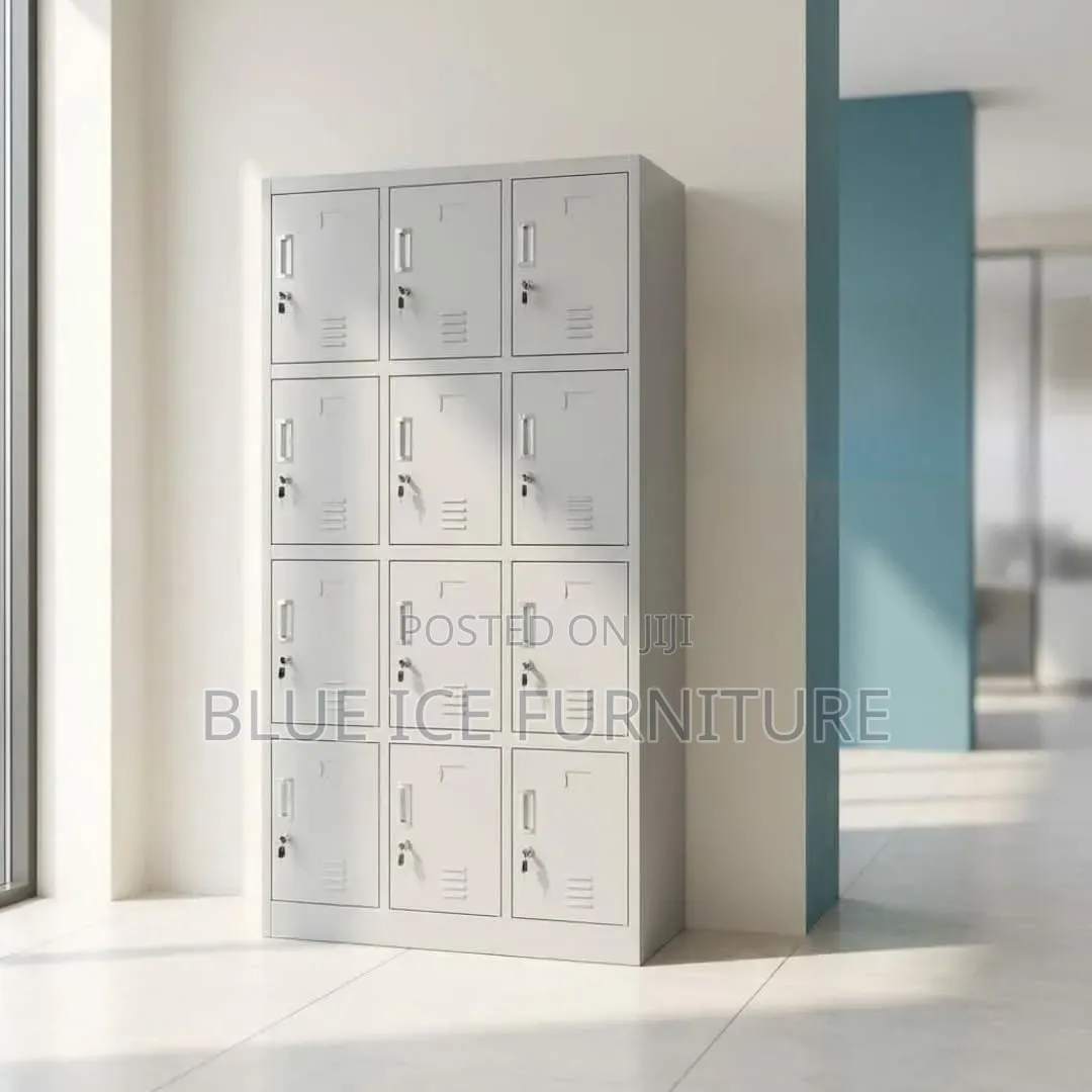 12 Locker Cabinet