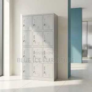 12 Locker Cabinet
