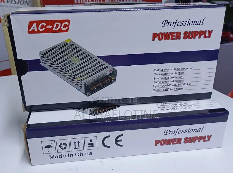Professional CCTV Installations CCTV Power Supply (Open)12v 30a