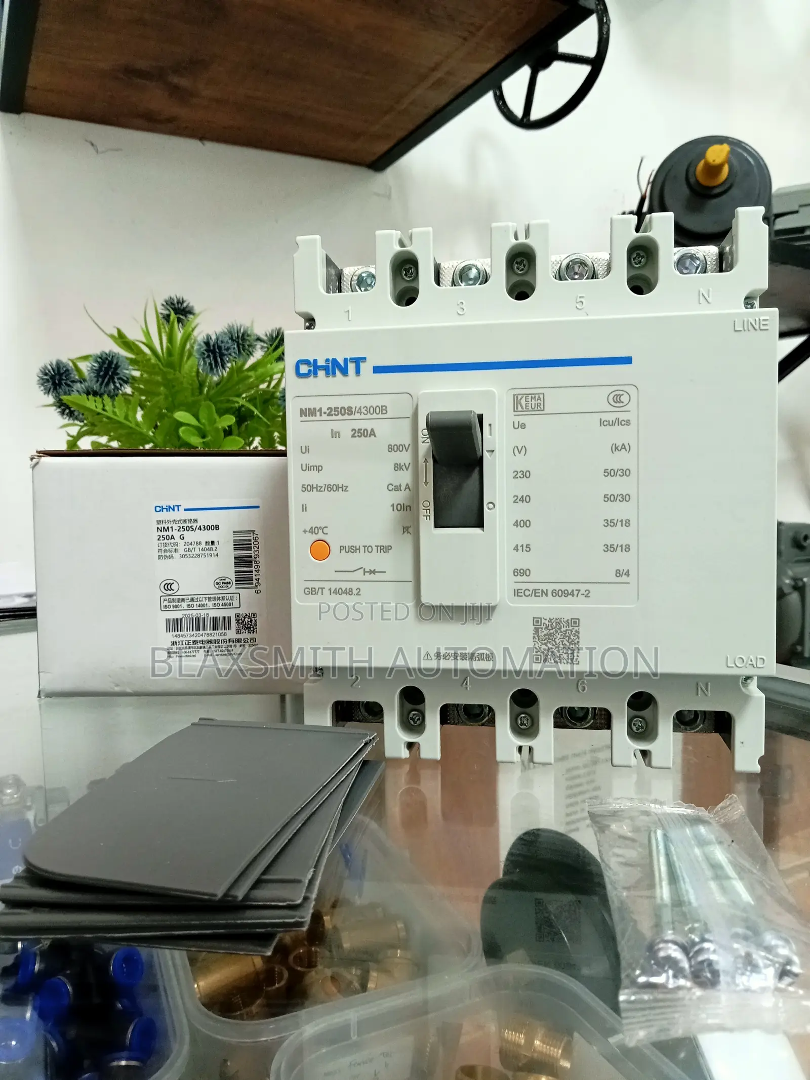 250a McCb 4pole Chint