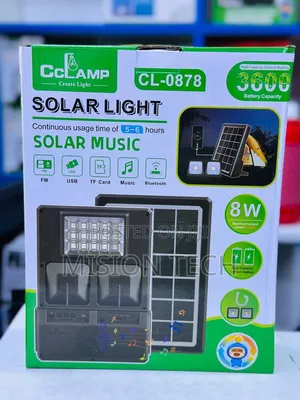 Cclamp Cl-0878 Solar Lighting System. **