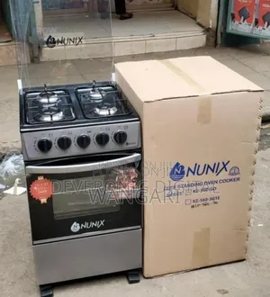 Restocked Stock Nunix 4burner Gas Cooker