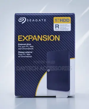 This Is a Seagate Expansion 1tb Portable External Hard Drive - Black