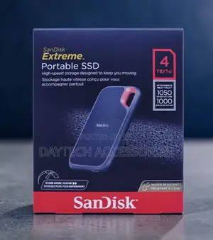 Sandisk Extreme Portable SSD 4tb 1050mb/S Sdssde61-4t00-G25