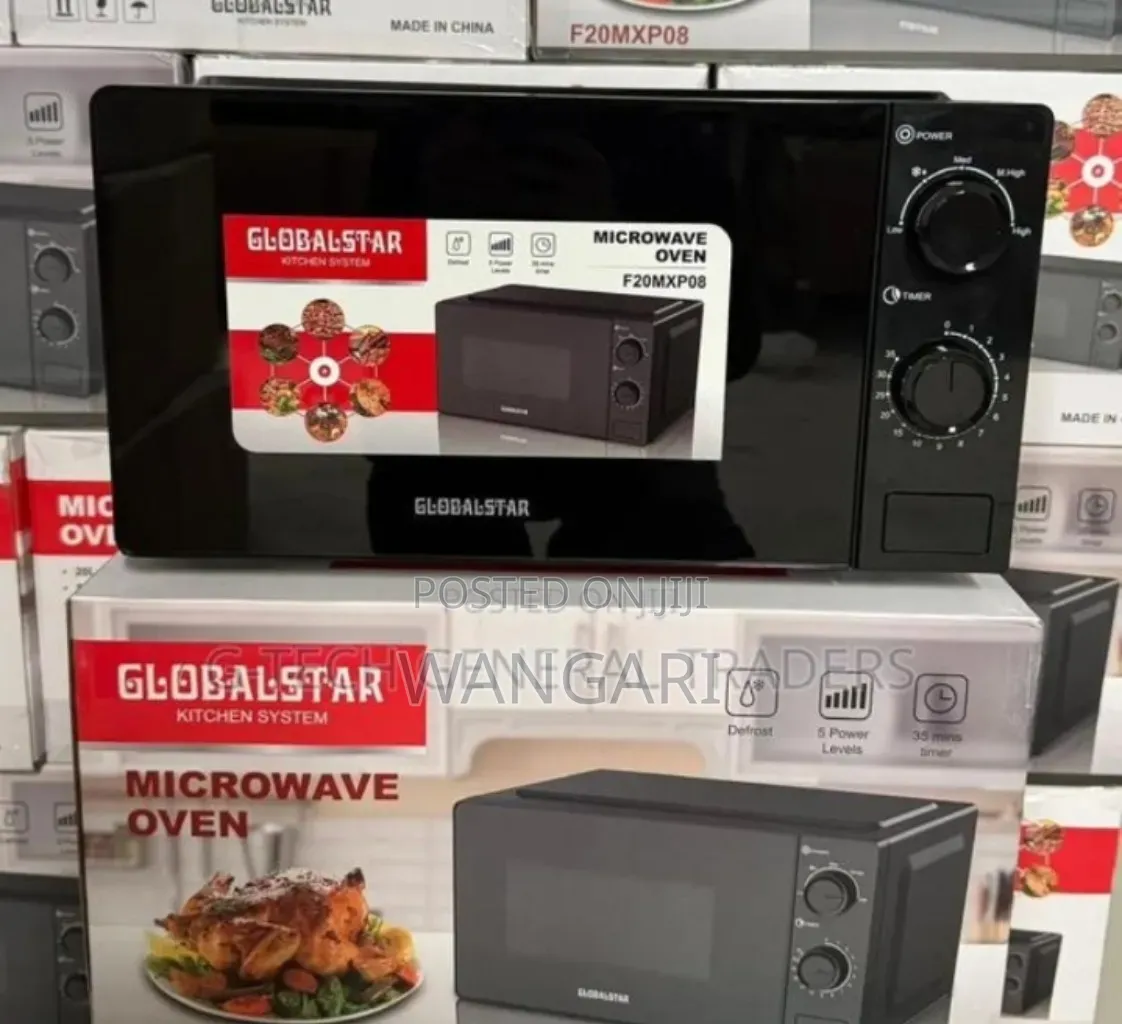 Black 20l Globalstar Microwave