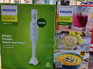 *Philips Hand Blender 400w +Glass