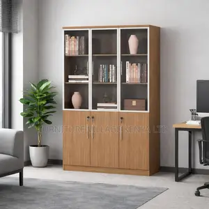 Office Cabinet; 3-Door Locking Office Storage Cabinet