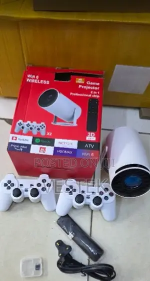Hy300 Video Game Consoles Mini Portable Home Projector Android11