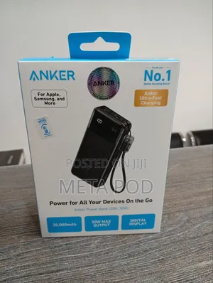 Anker 20,000mah 30w Power Bank