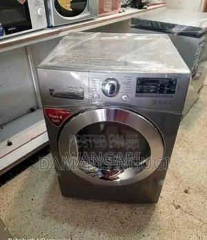 Colour Grey Lg 9kgs Front Load Washing Machine