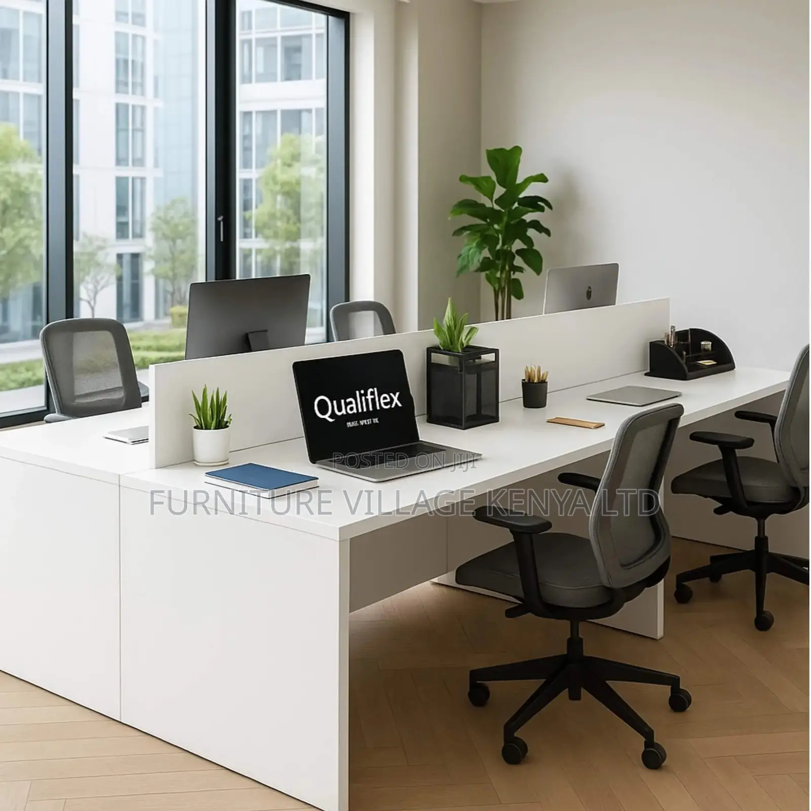 Office Workstation ; 4-Seater Workstation Office Table