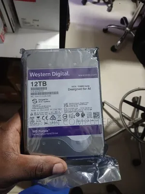 Wd 12tb 7200 RPM Sata Iii 3.5′′ Internal Surveillance Hard Drive